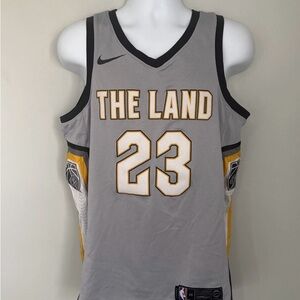 Nike LeBron James Cleveland Cavaliers "The Land" City Edition Jersey - Sz. 48